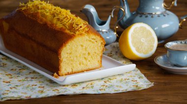 limonlu kek. çay pasta