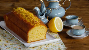 limonlu kek. çay pasta