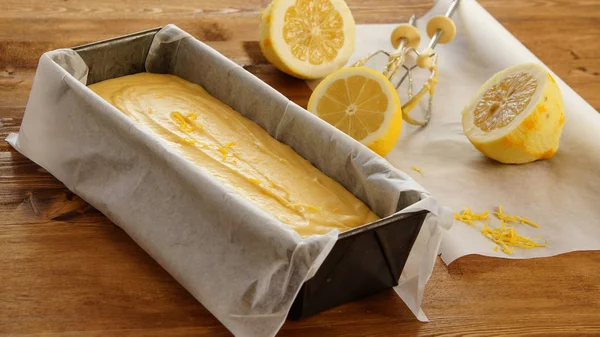 lemon cake . tea cake