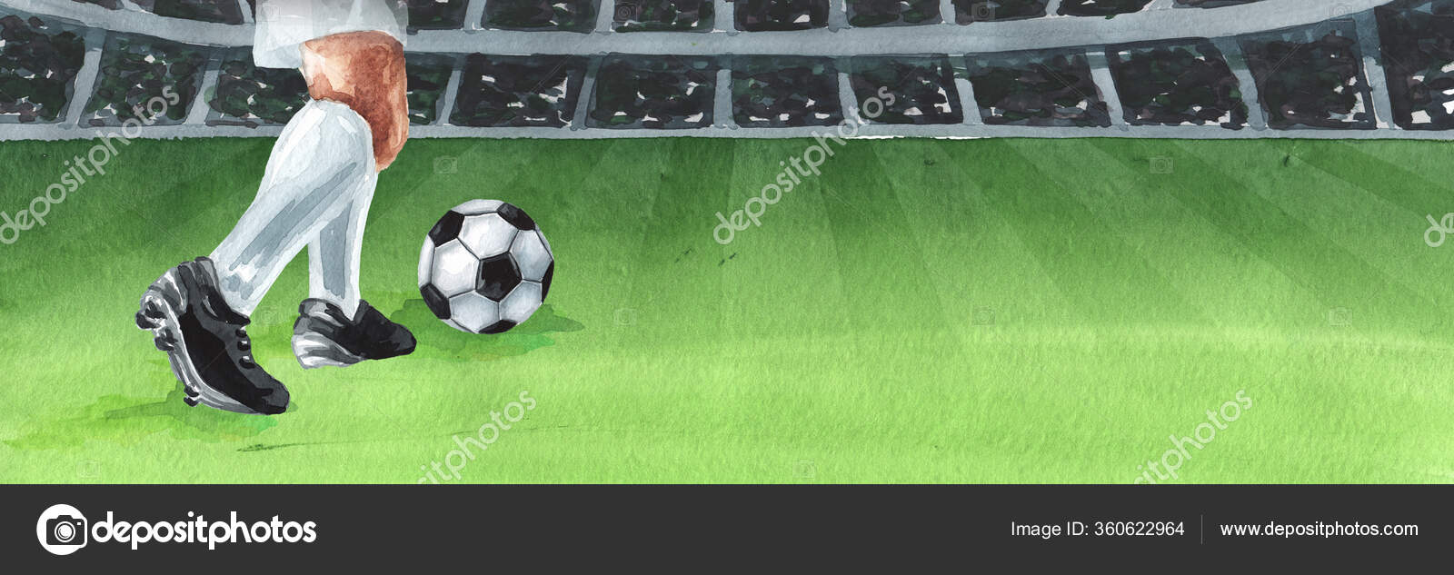 Professional Football Soccer Player Action Background Football Ground Hand Drawn Stock Photo By C Daria Ustiugova Professional Football Soccer Player Action Background Football Ground Hand Drawn Stock Photo By C Daria Ustiugova