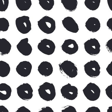 Beyaz arkaplanda soyut fırça darbeleri.  