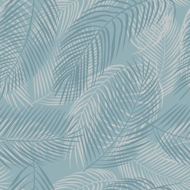 El yapımı tropikal bitkiler. Vektörsüz desen