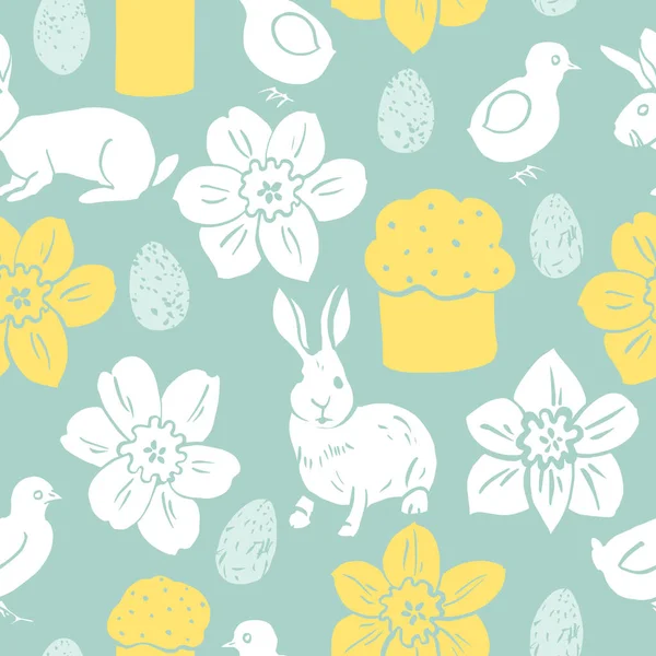 Mutlu Paskalyalar. Vektörsüz desen