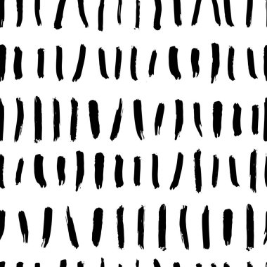  Soyut fırça darbeleri. Vektör pürüzsüz desen 