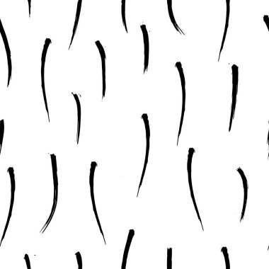  Soyut fırça darbeleri. Vektör pürüzsüz desen 