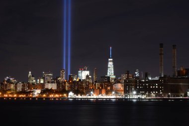 11 Eylül - 9/11 Anıtı New York'ta ışıklar