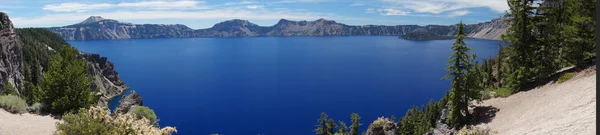 Kratern sjön Panorama — Stockfoto