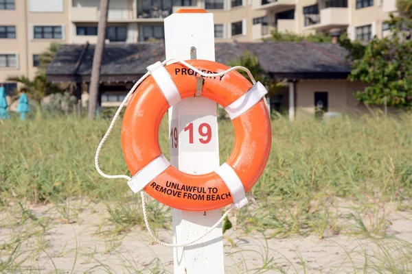 Rettungsschwimmer Rettungsschwimmer Strand Von Fort Lauderdale Florida — Stockfoto