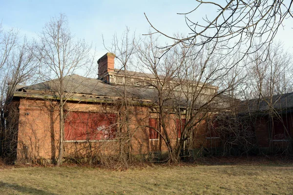 Extérieur Ancien Bâtiment Abandonné — Photo