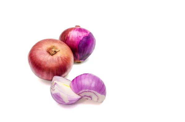 Onion put their armies on both the small and big head and a half. — Stock Photo, Image