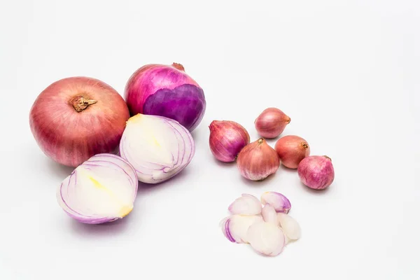 Onions and shallots are grown vegetables at the country Thailand — Stock Photo, Image