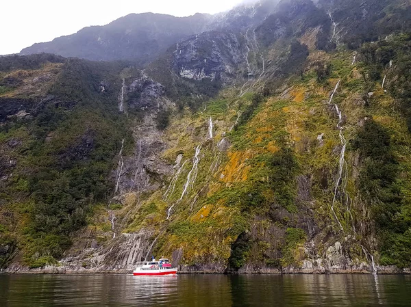 Farklı yerlere turist çekmek için olan Yolcu gemilerindeki — Stok fotoğraf