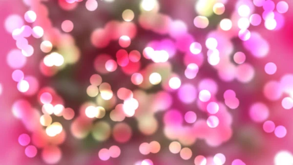 Belles couleurs et Bokeh dans le jour de l'amour . — Photo