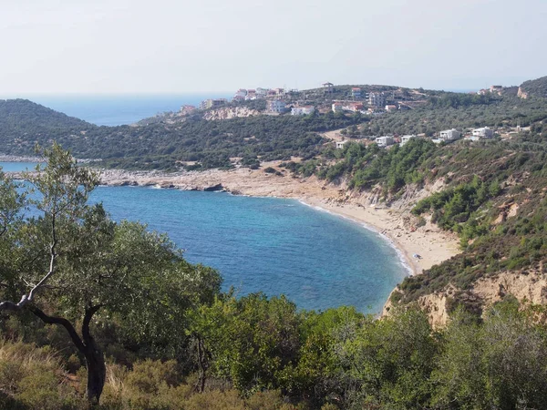 Vista de la isla griega de Tasos — Foto de Stock