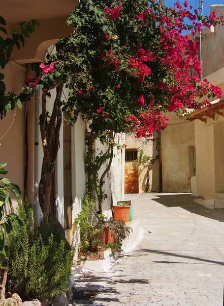 Село Сітія Грецькому Острові Крит — стокове фото