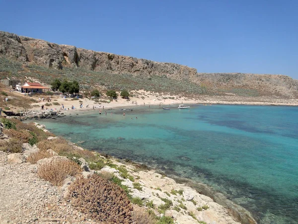 Laguna Balos Isla Griega Creta — Foto de Stock