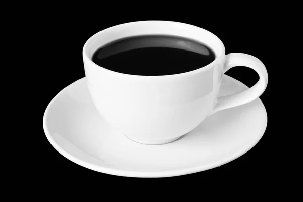 Φλιτζάνι μαύρο καφέ — Φωτογραφία Αρχείου