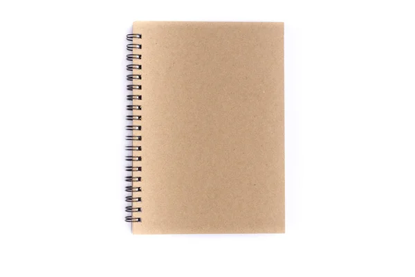Cuadernos sobre fondo blanco . —  Fotos de Stock