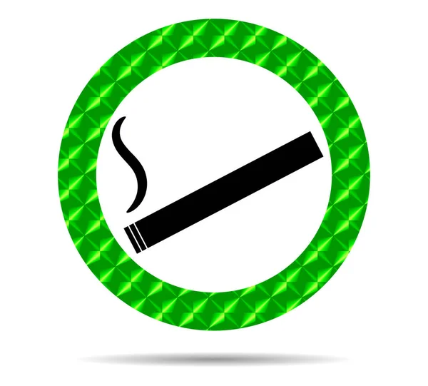 Fumar signo permitido — Foto de Stock