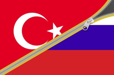 Rusya ve Türkiye'de, İttifak kavramı bayrakları