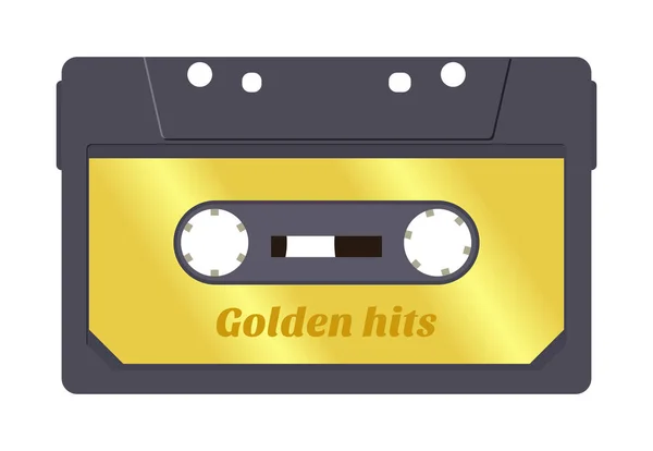 Magnó, golden hits — Stock Vector