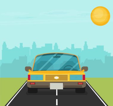 Araba üzerinde resim 