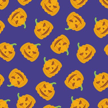 Cadılar Bayramı arka plan düz tasarım