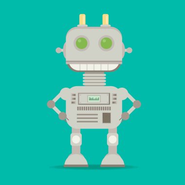 çizgi film sevimli robot