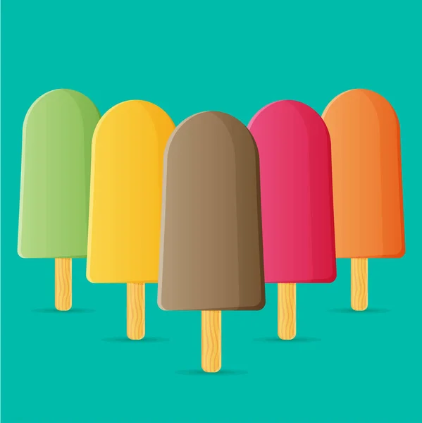 Ilustração de sorvete —  Vetores de Stock