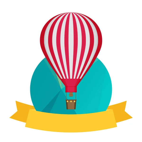 Luftballon Hintergrund — Stockvektor