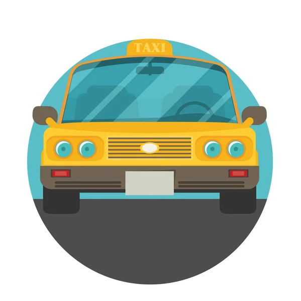 Taxi diseño gráfico — Archivo Imágenes Vectoriales