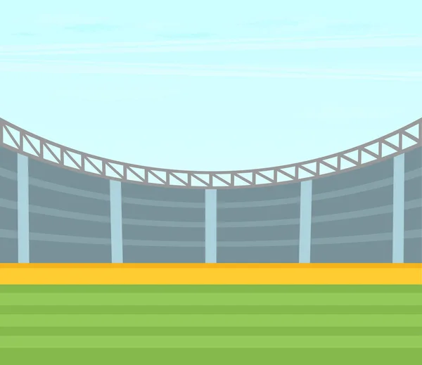 Fondo del estadio de fútbol — Vector de stock