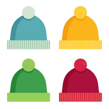 Color hat illustration