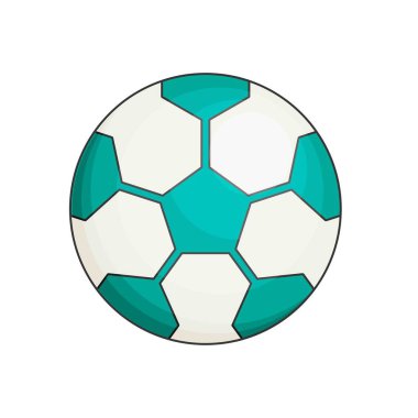 Futbol topu düz 