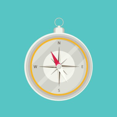 Pusula simgesini web. 