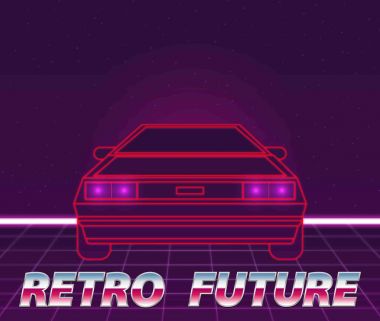 Retro future, 80s style Sci-Fi