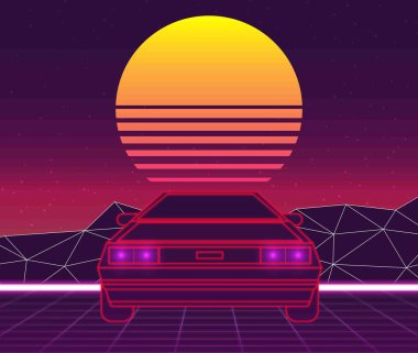 Retro future, 80s style Sci-Fi