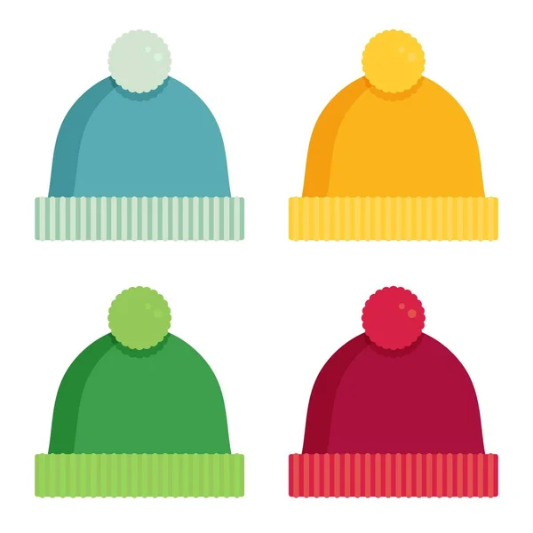 Illustration chapeau couleur — Image vectorielle