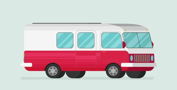 Illustration des Reisebusses — Stockvektor