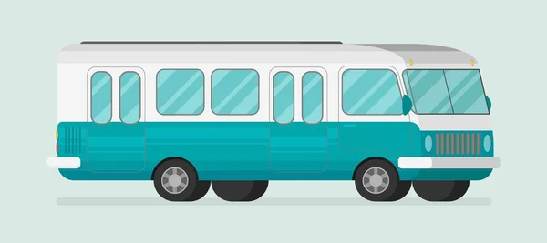 Illustration des Reisebusses — Stockvektor