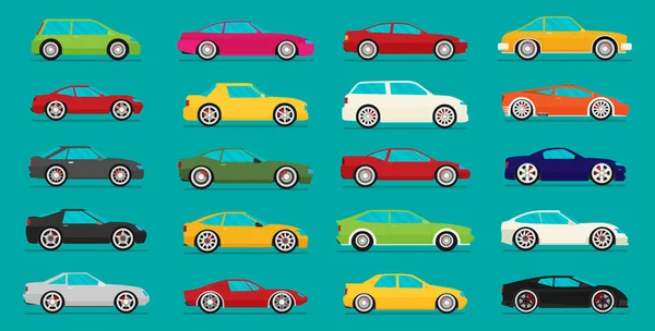 Ilustração carro cor —  Vetores de Stock