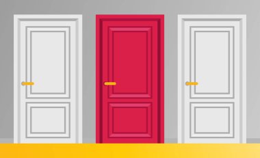 Kapılar Düz Çizim