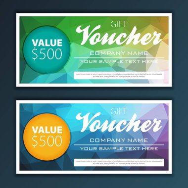 Hediye çeki şablonu