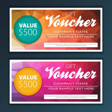 Hediye çeki şablonu