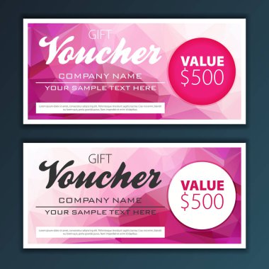 Hediye çeki şablonu