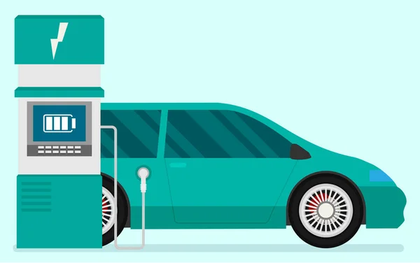 Conception graphique de voiture énergétique — Image vectorielle