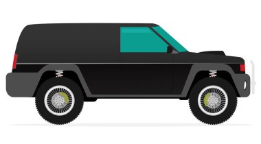  off-road araç izole