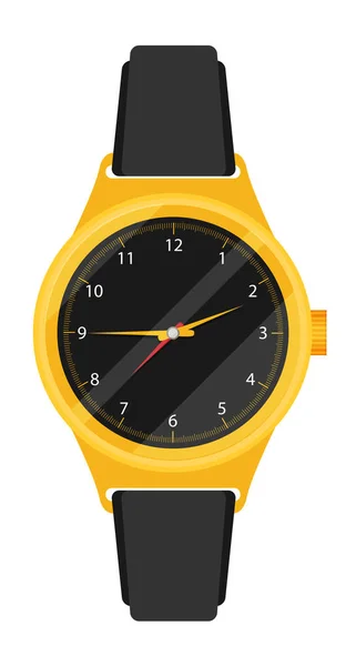 Ilustración del reloj a color — Vector de stock