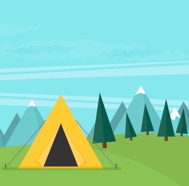  orman ile antika arka plan