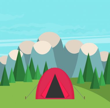  orman ile antika arka plan